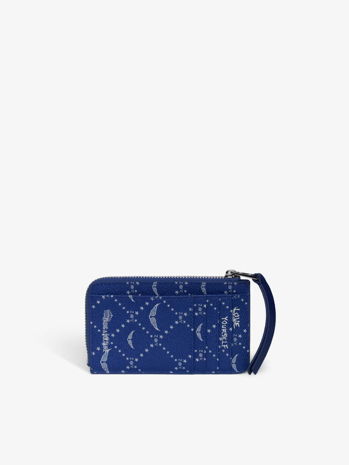 Tarjetero ZV Card Monogram Azul