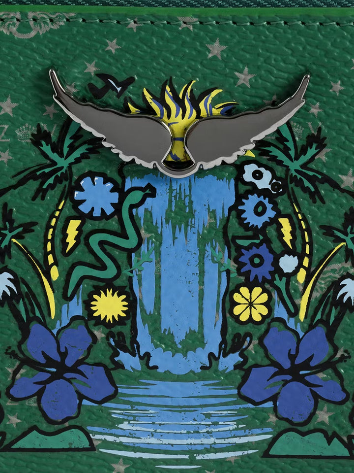 Tarjetero ZV Card Monogram Verde