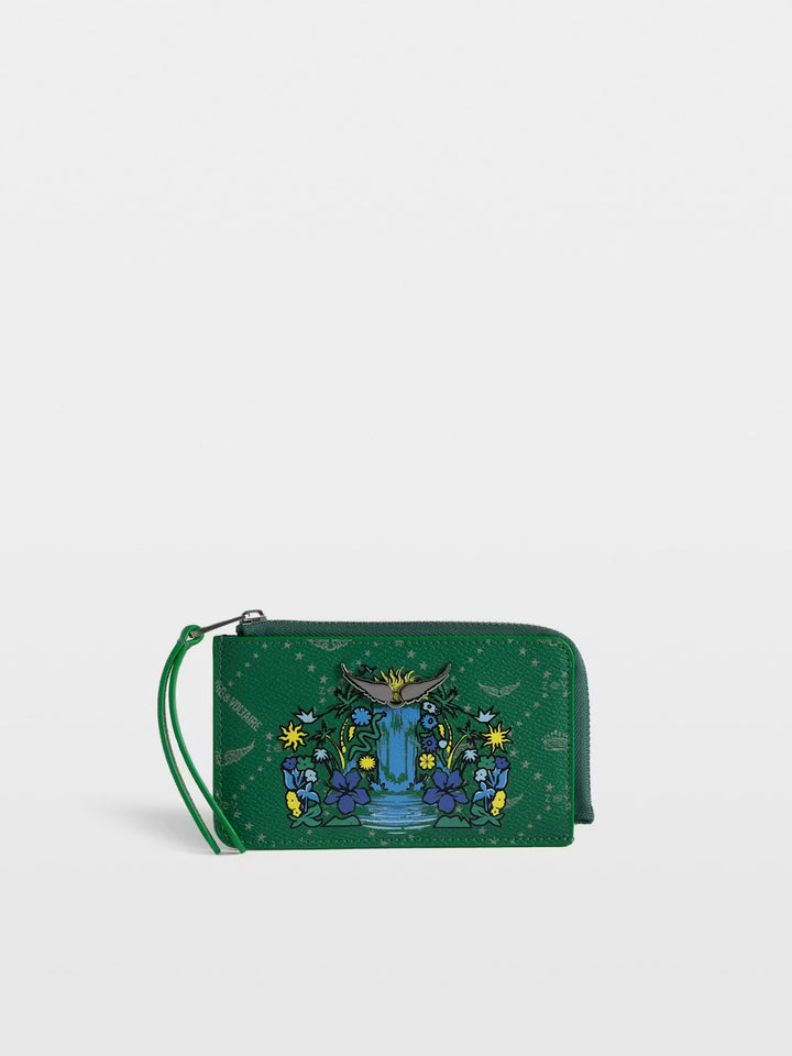Tarjetero ZV Card Monogram Verde