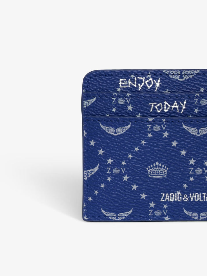 Tarjetero ZV Pass Monogram Azul