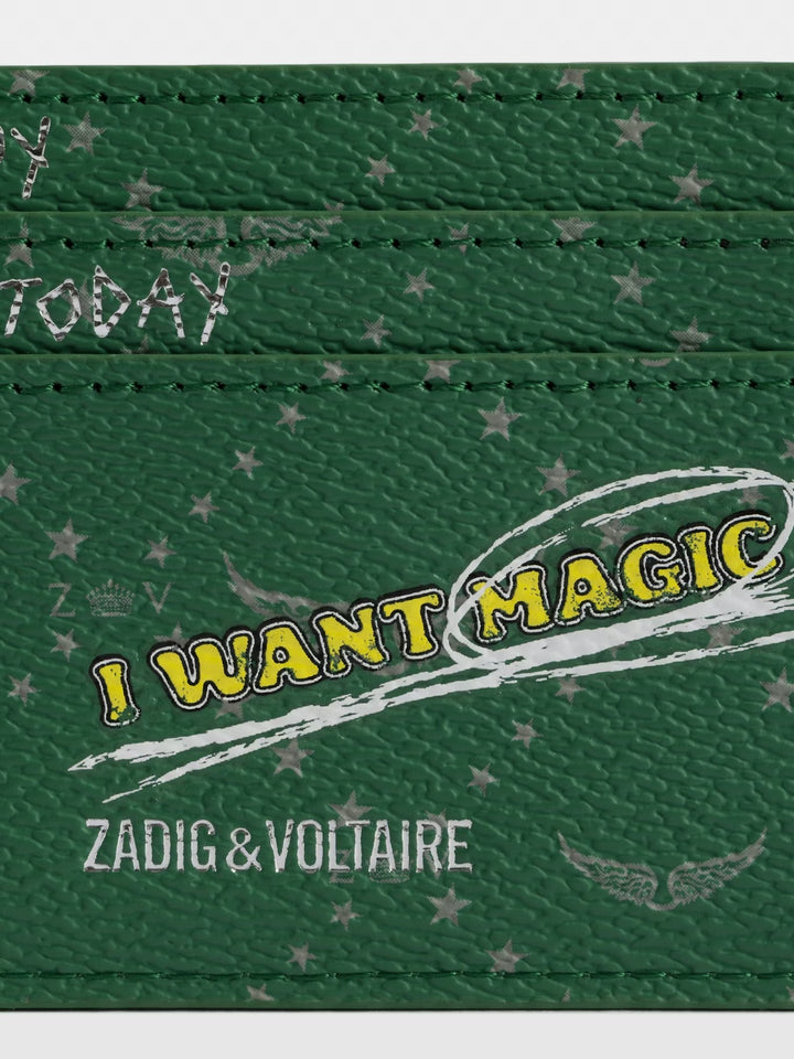 Tarjetero ZV Pass Monogram Verde