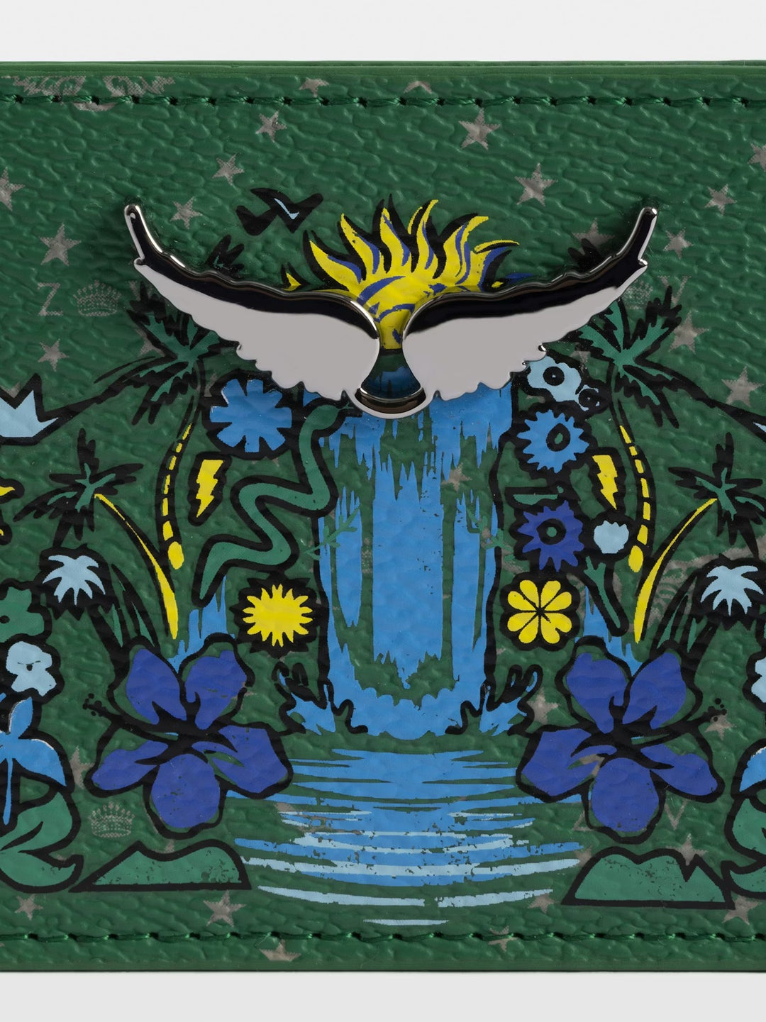 Tarjetero ZV Pass Monogram Verde