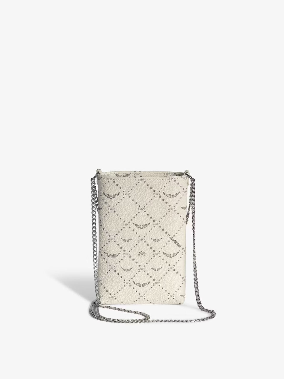 Cartera Rock Phone Pouch Monogram Blanco