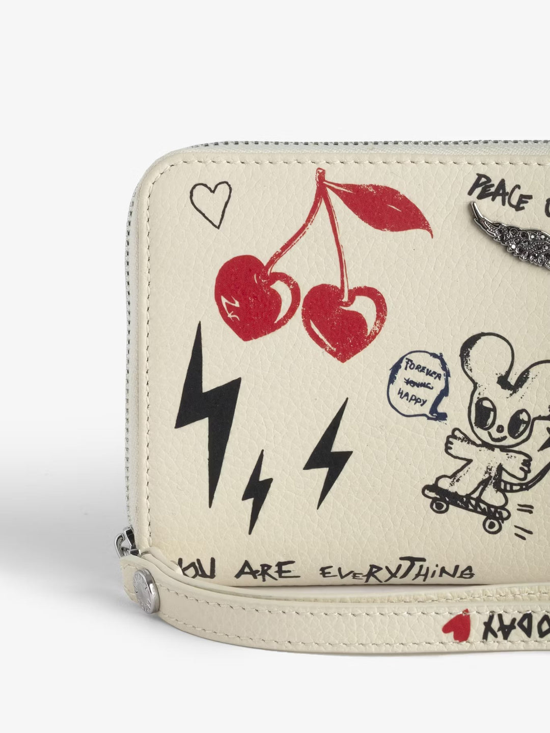Billetera Compagnon Love Tag