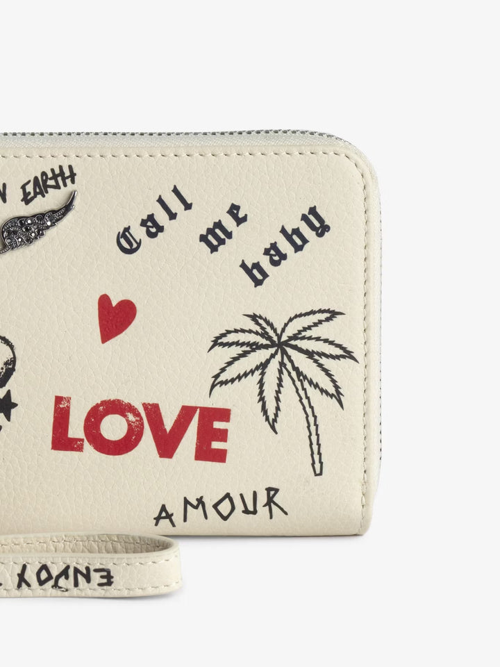 Billetera Compagnon Love Tag
