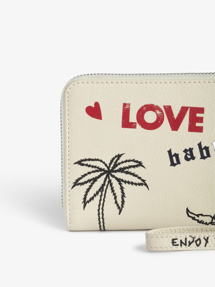 Billetera Compagnon Love Tag