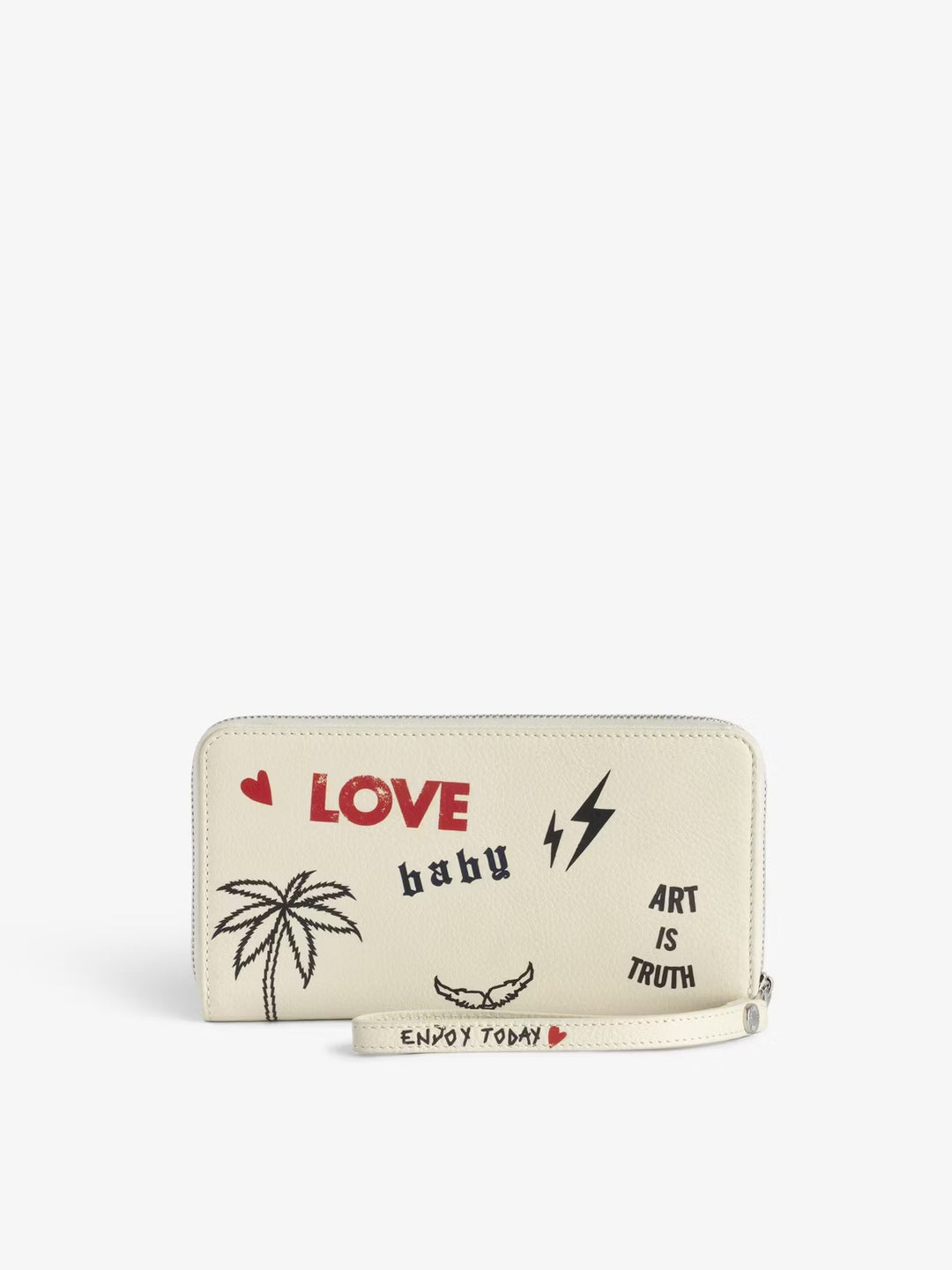 Billetera Compagnon Love Tag