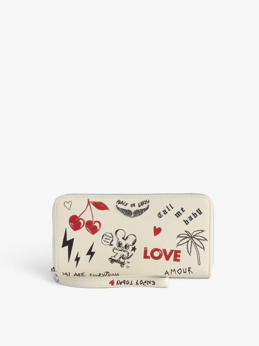 Billetera Compagnon Love Tag