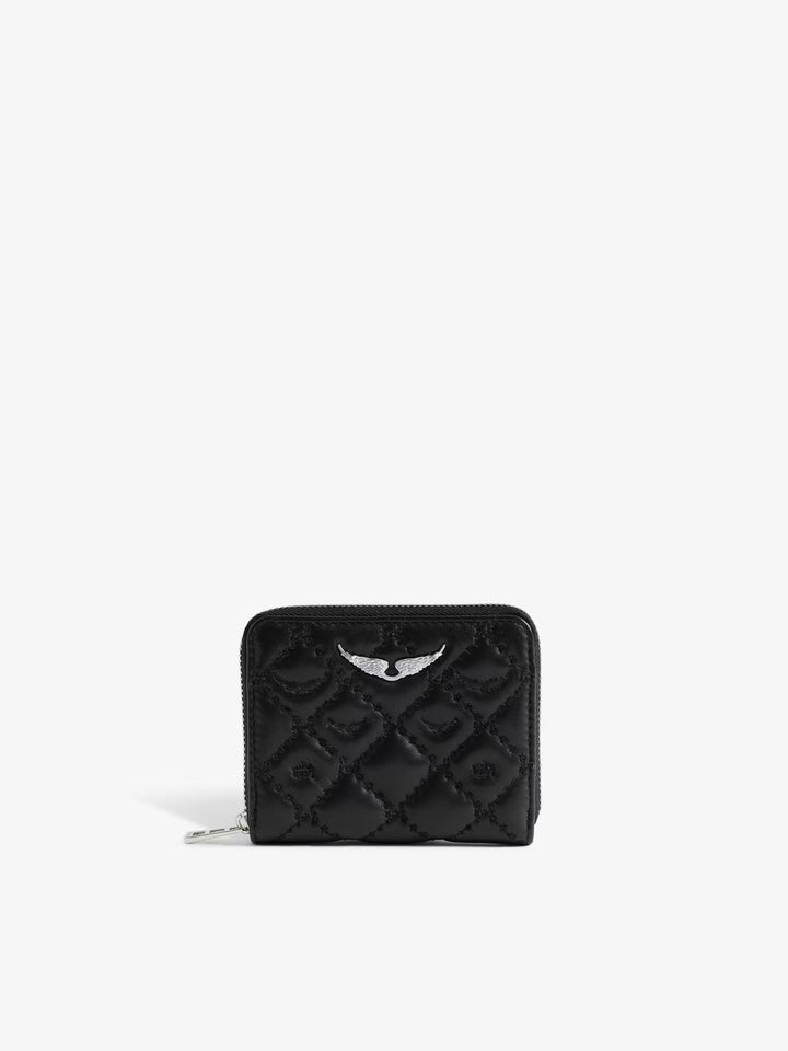 Billetera Mini ZV Quilted Monogram