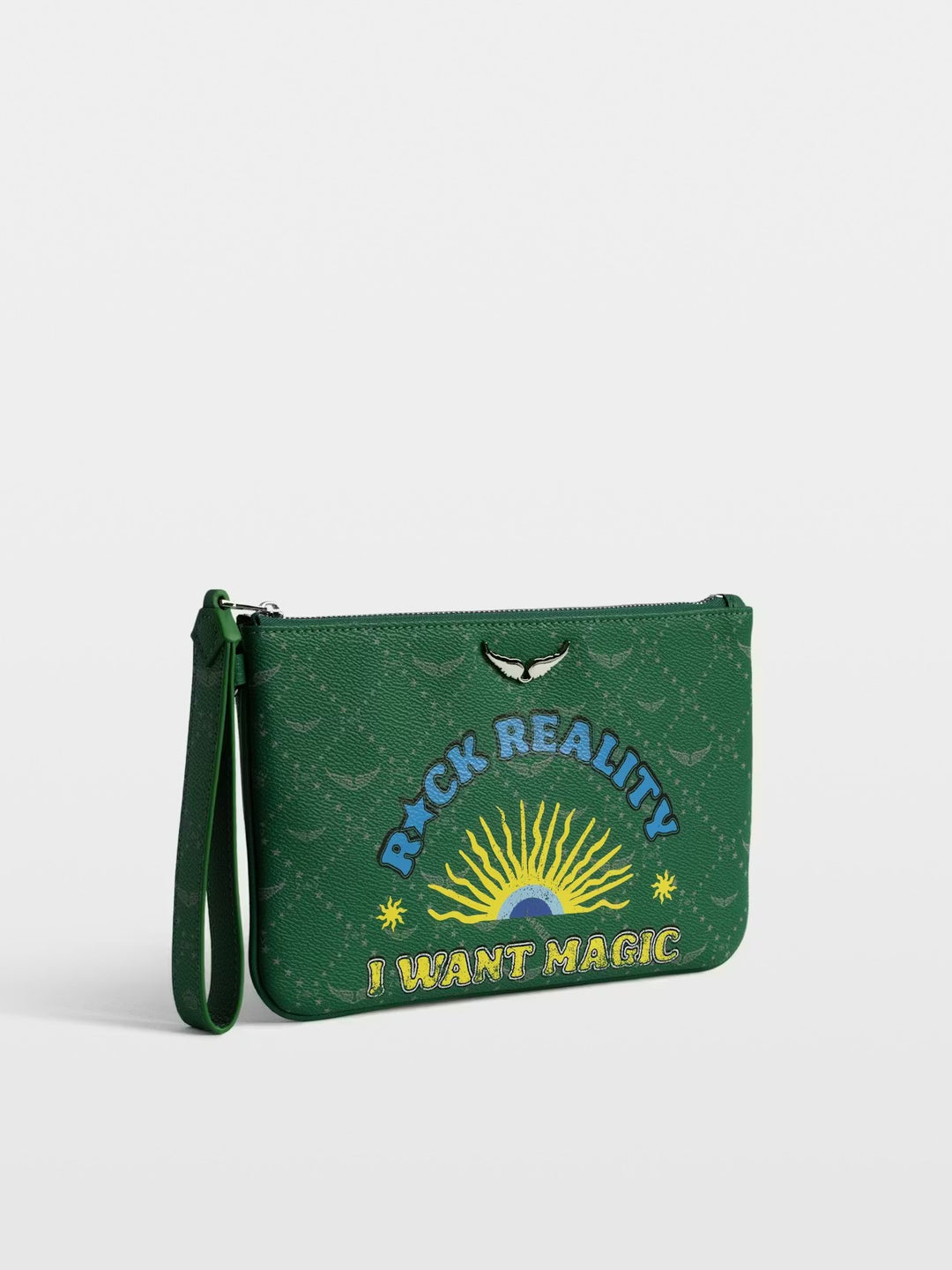 Sobre Z Pouch Monogram Verde
