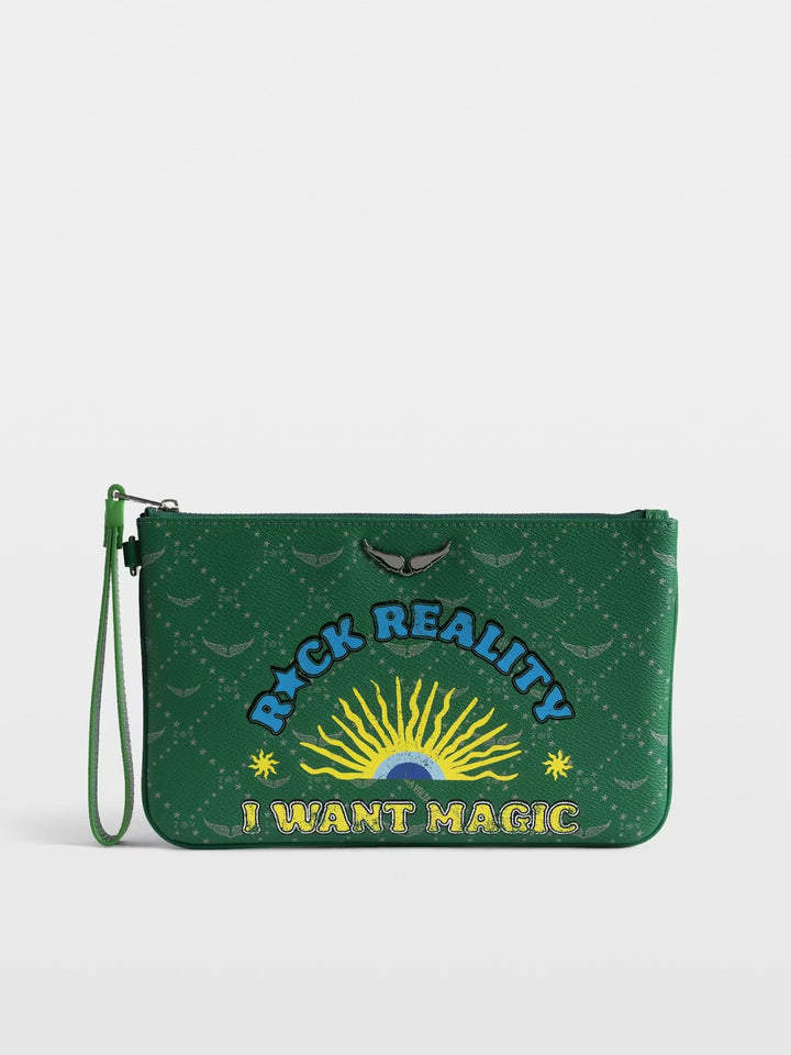 Sobre Z Pouch Monogram Verde