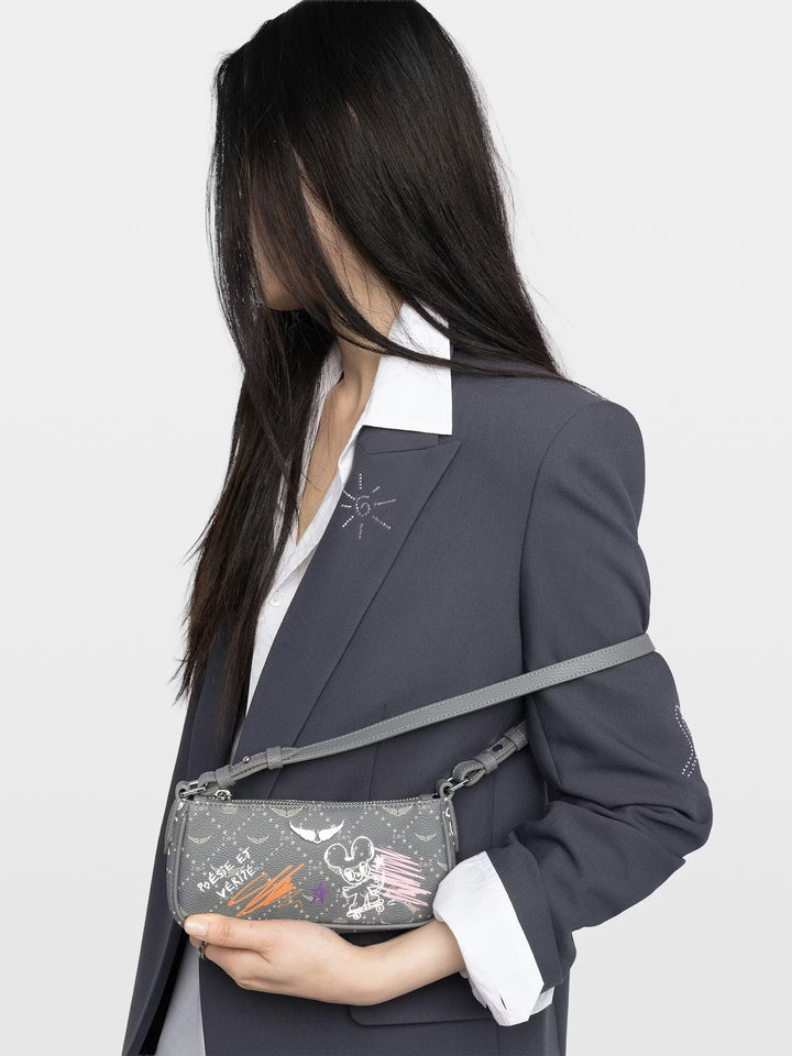 Cartera Z Pocket Monogram Tag