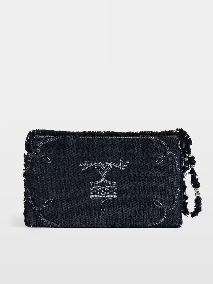 Estuche Angel Denim Western