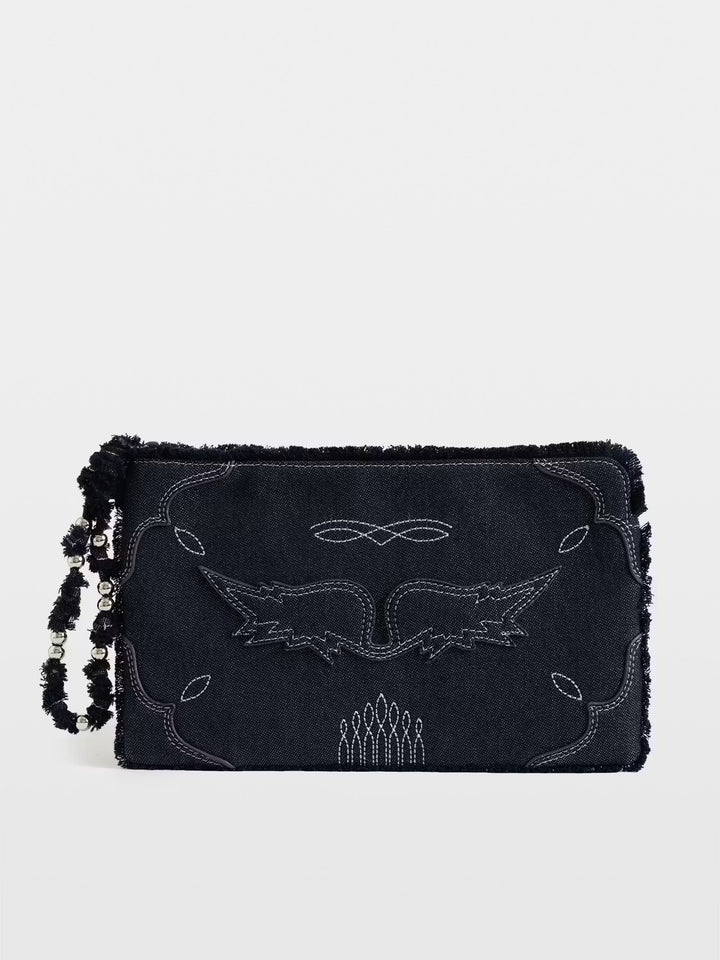 Estuche Angel Denim Western