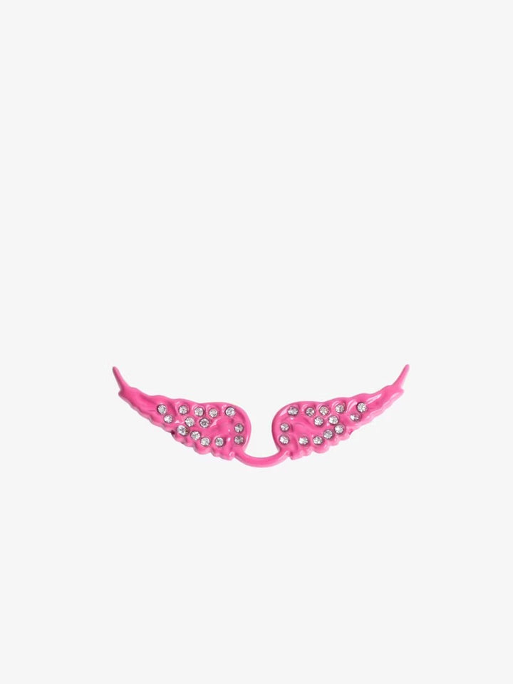 Charm Cordones Swing Your Wings Rosado