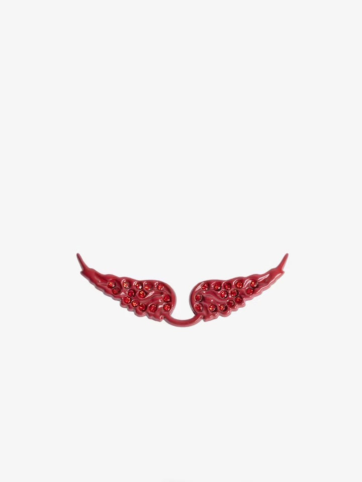 Charm Cordones Swing Your Wings Rojo