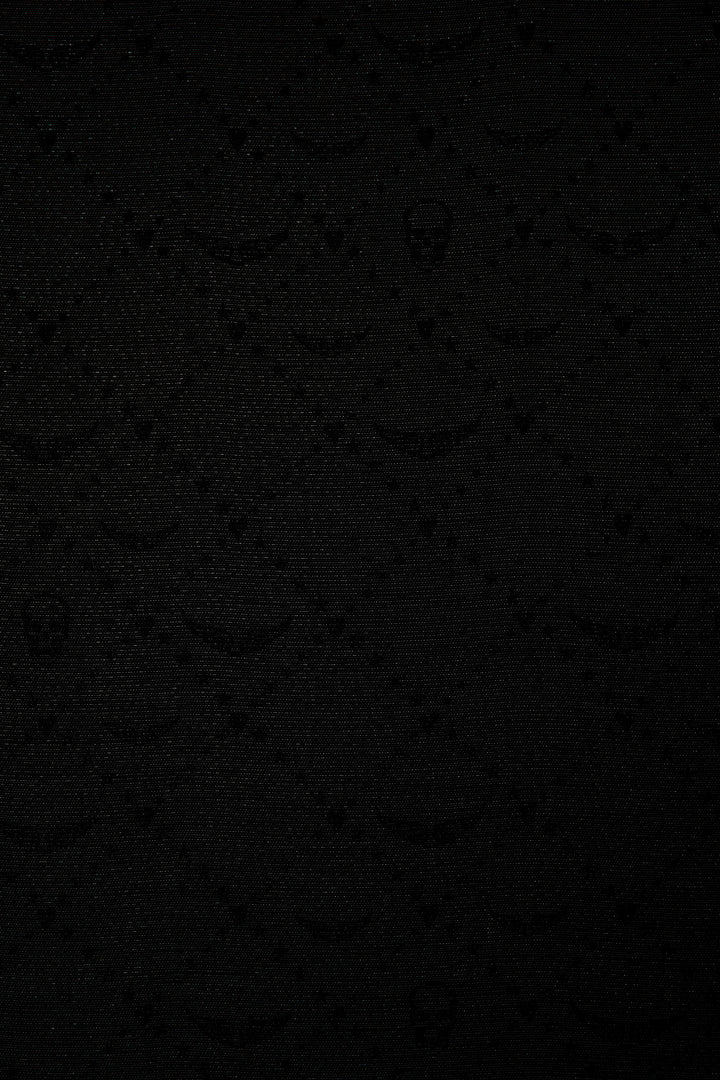 Pañuelo Glenn Monogram Negro