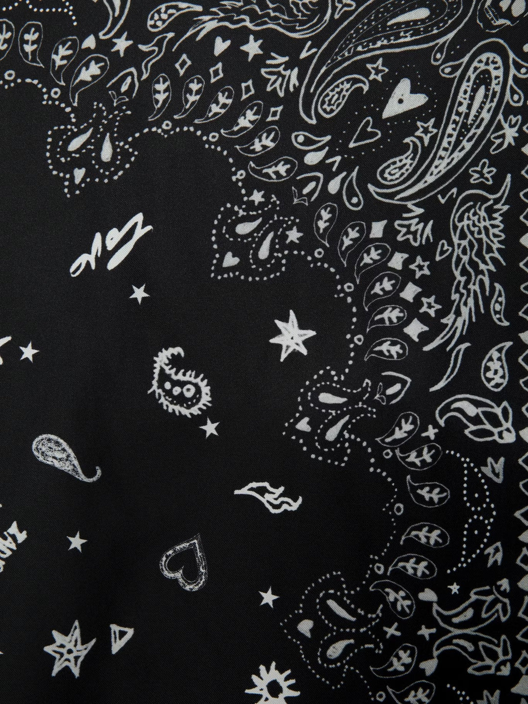 Pañuelo Debbie 85 Bandana Negro