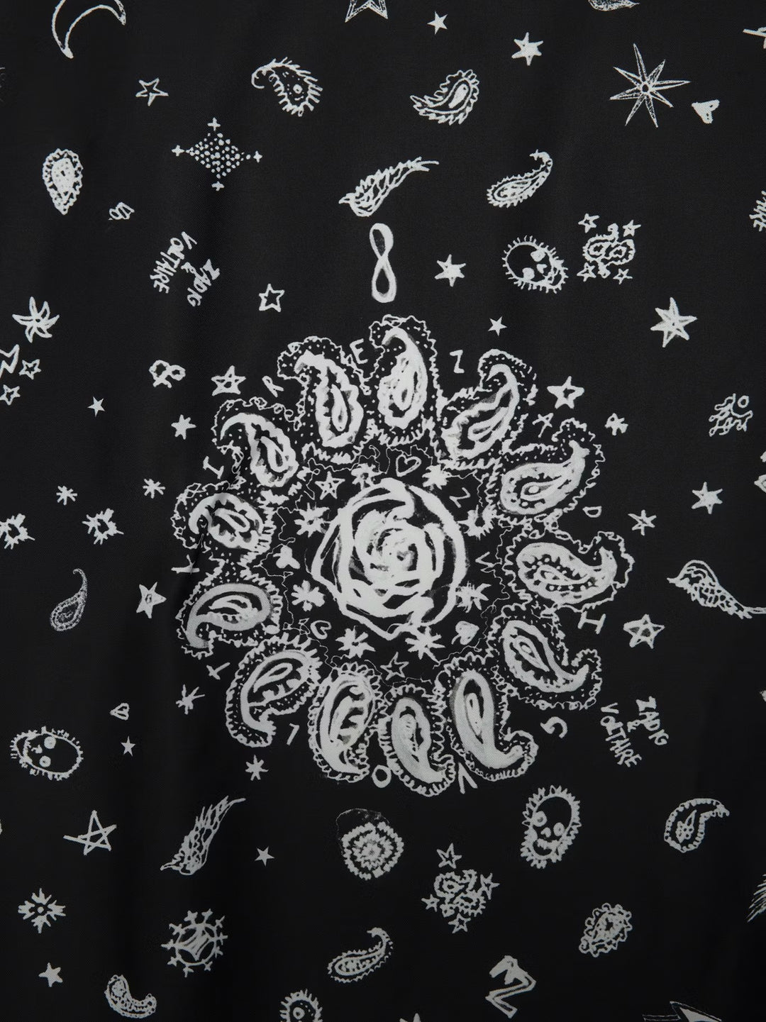 Pañuelo Debbie 85 Bandana Negro