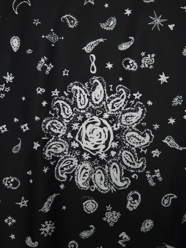 Pañuelo Debbie 85 Bandana Negro