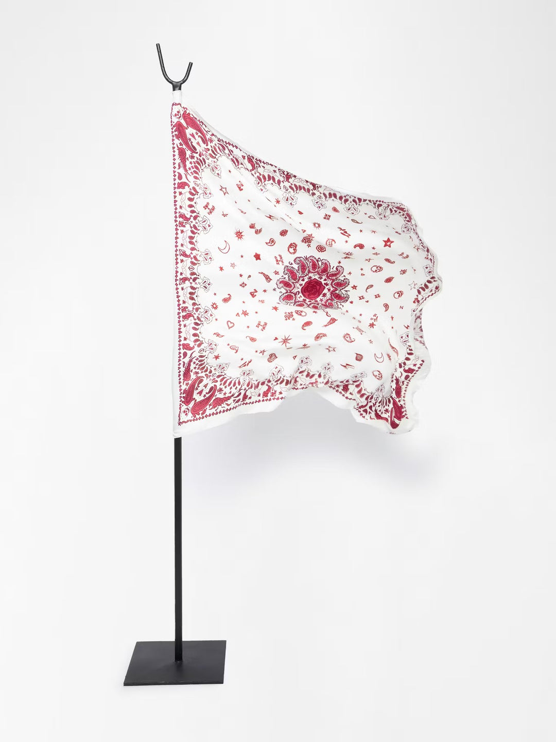 Pañuelo Debbie 85 Bandana Burdeo
