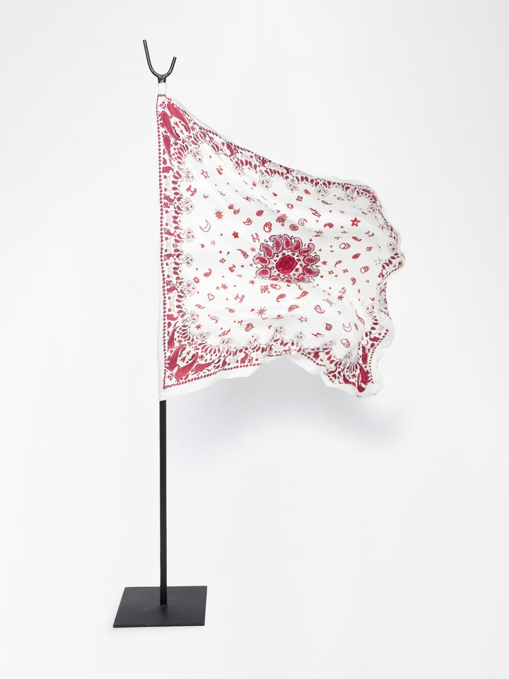 Pañuelo Debbie 85 Bandana Burdeo