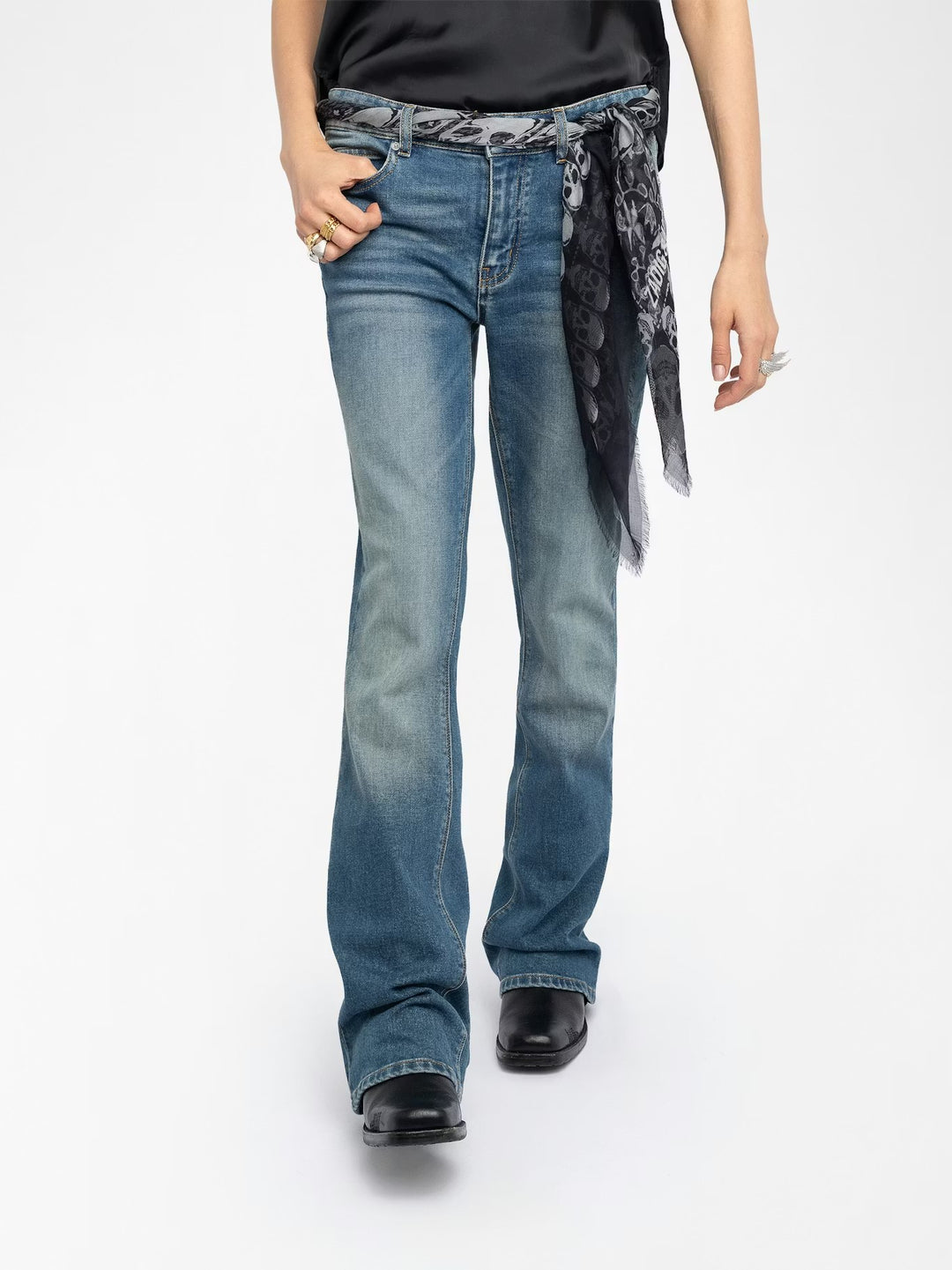 Pañuelo Kerry Garden Negro