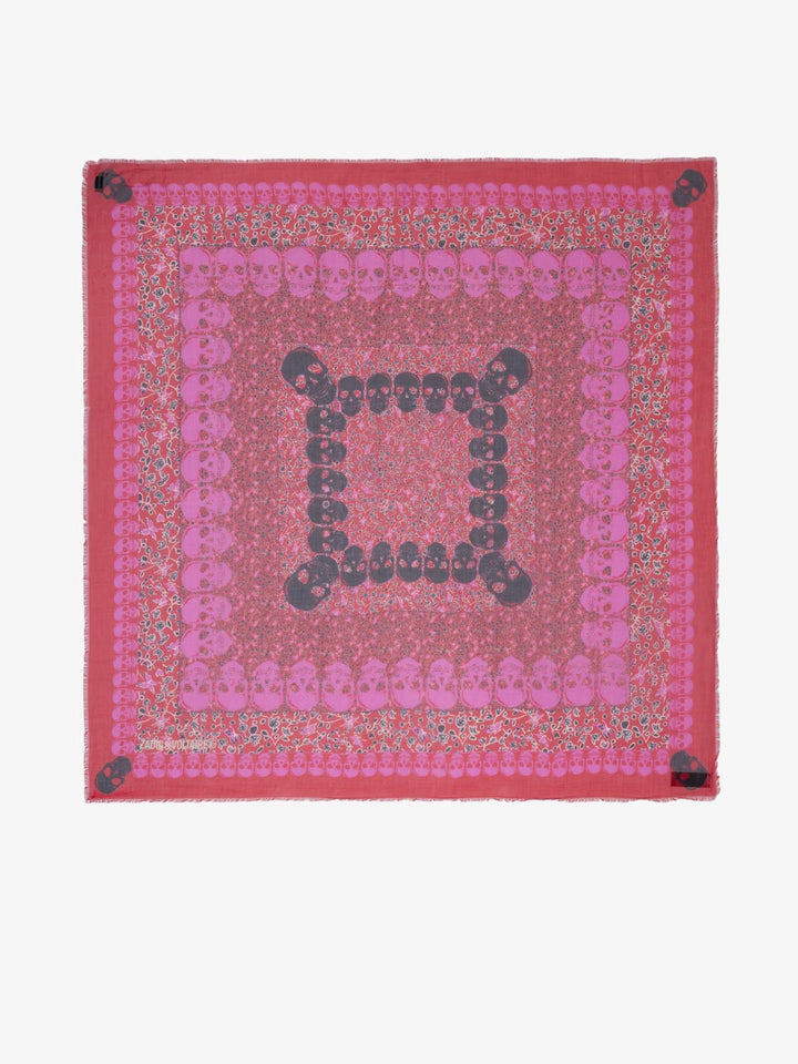 Pañuelo Kerry Garden Rosado