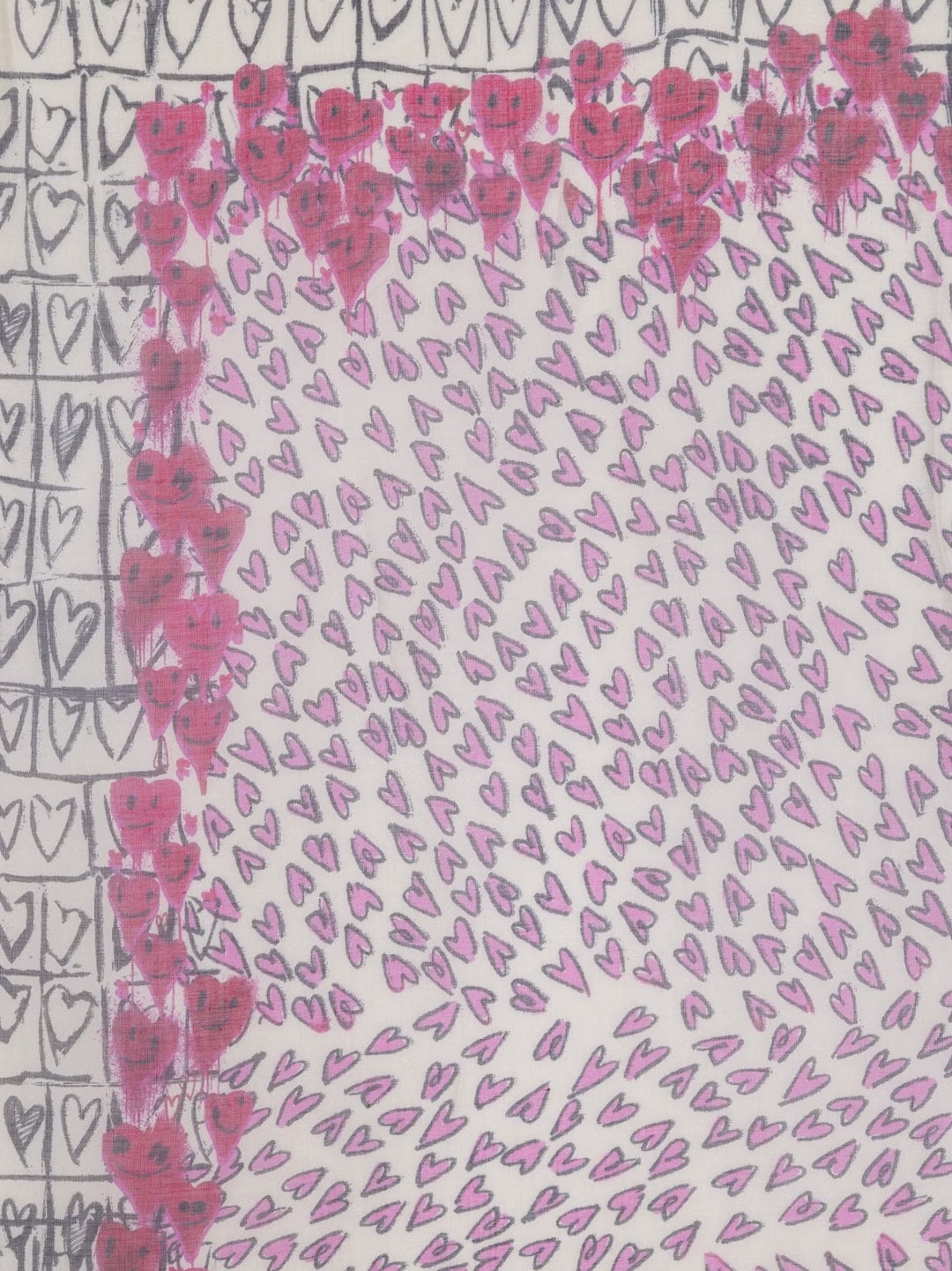 Pañuelo Kerry Heart Blanco