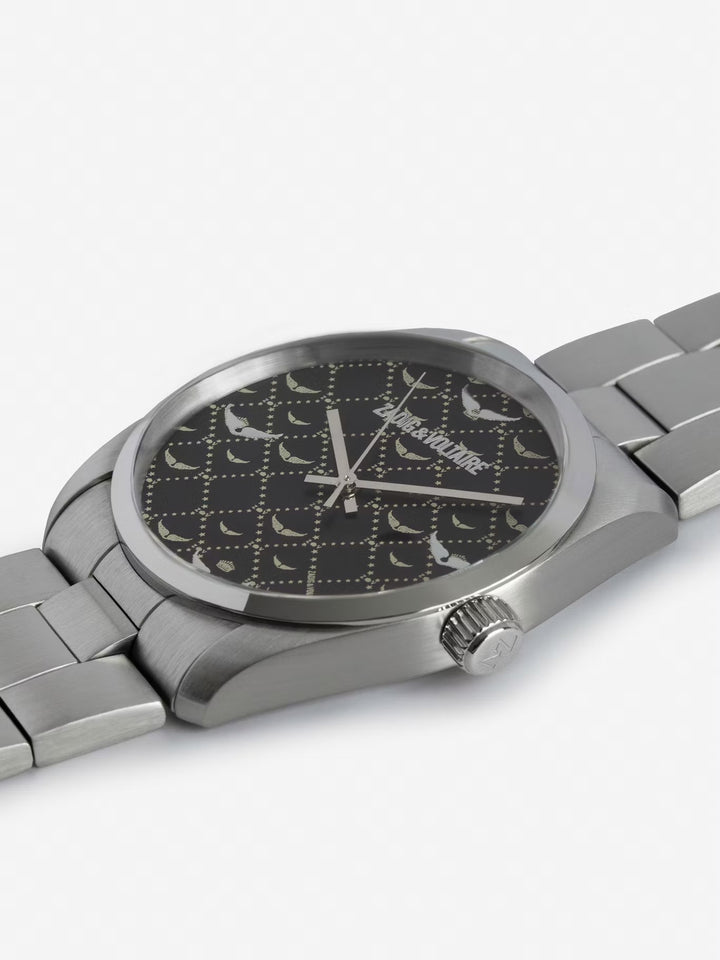 Reloj Zadig Monogram Negro