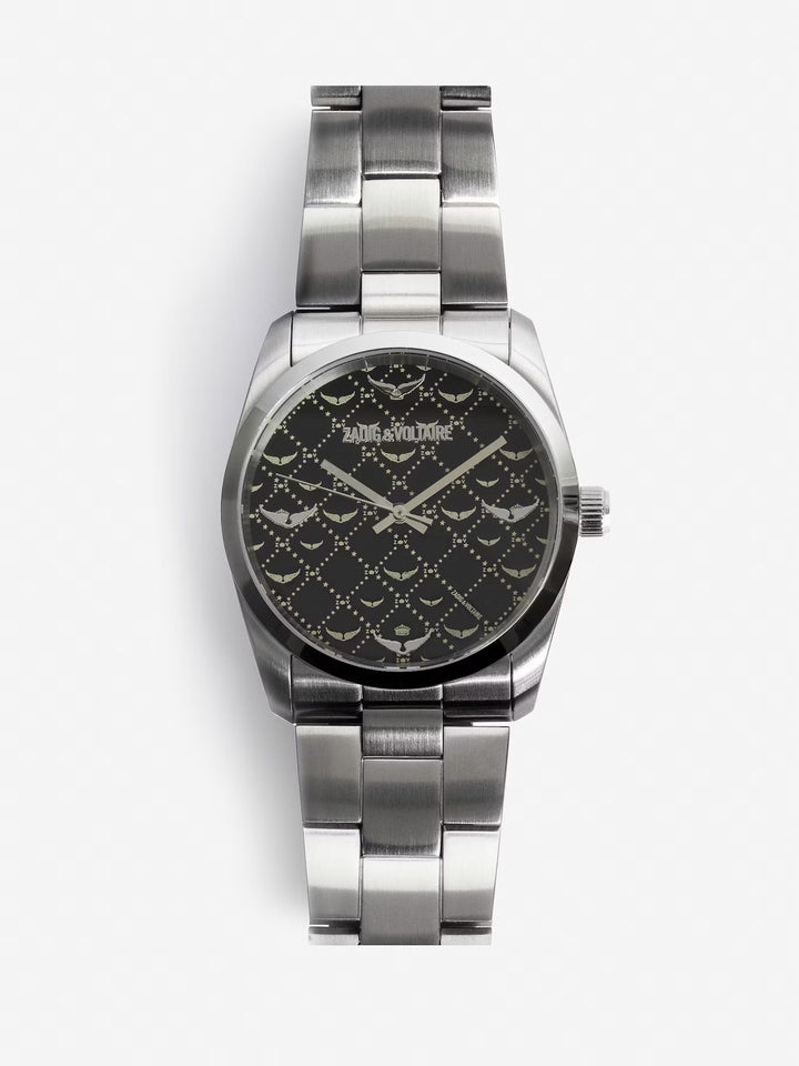 Reloj Zadig Monogram Negro