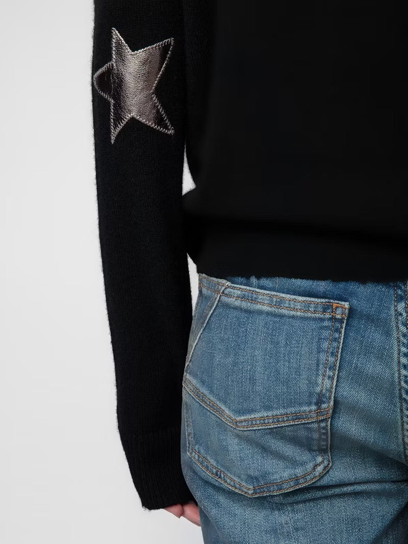 Sweater Cici Patch Negro