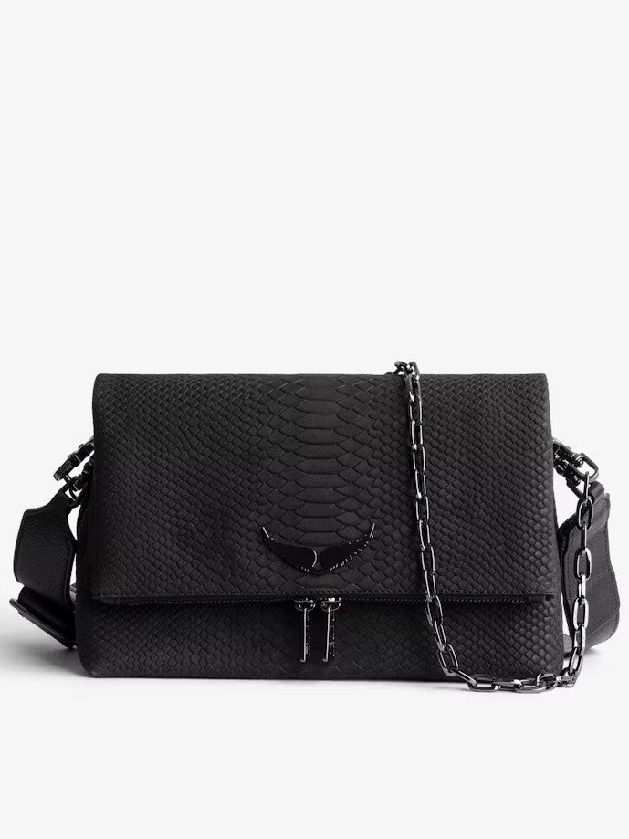 Cartera Rocky Soft Savage negro