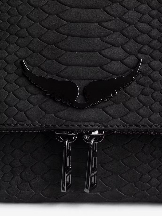 Cartera Rocky Soft Savage negro