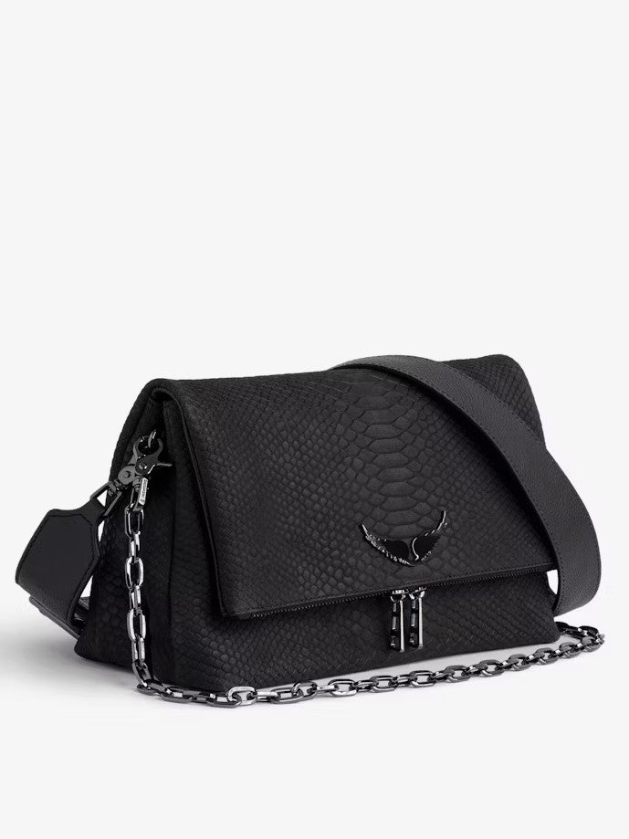 Cartera Rocky Soft Savage negro