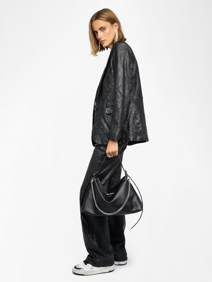 Blazer Valse Cuir Negro