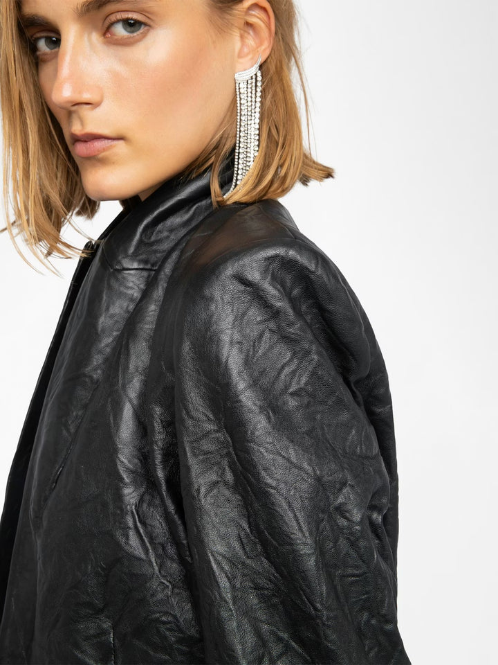 Blazer Valse Cuir Negro