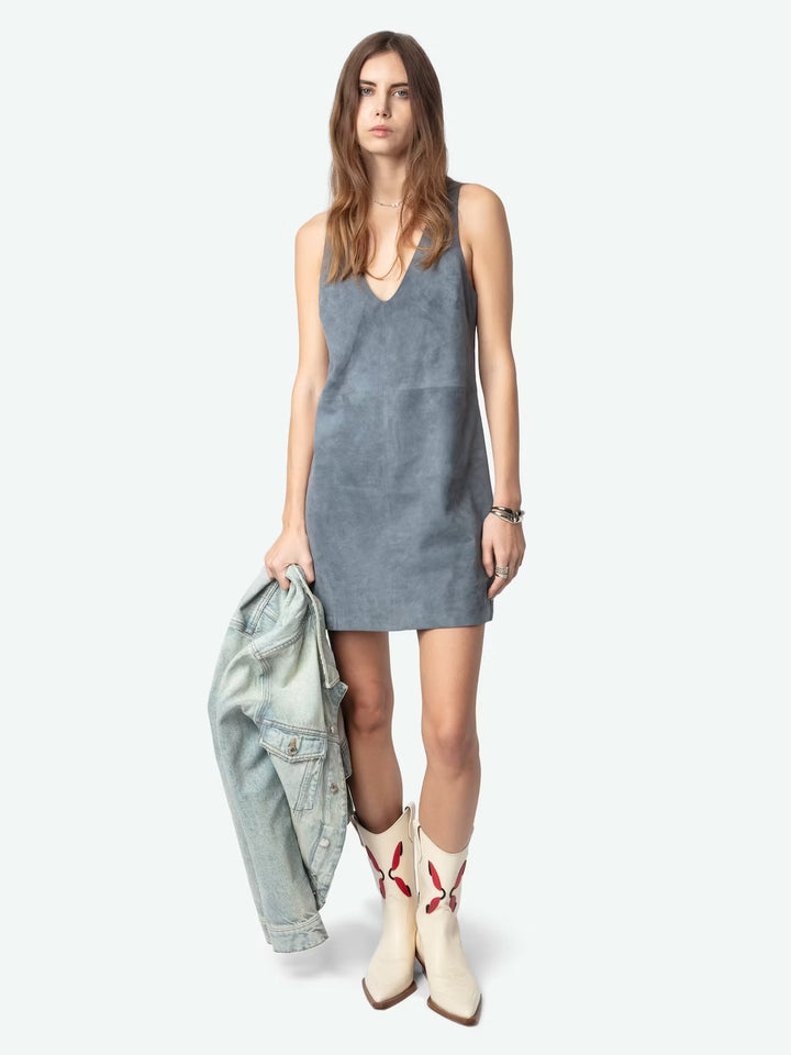 Vestido Rasha Celeste