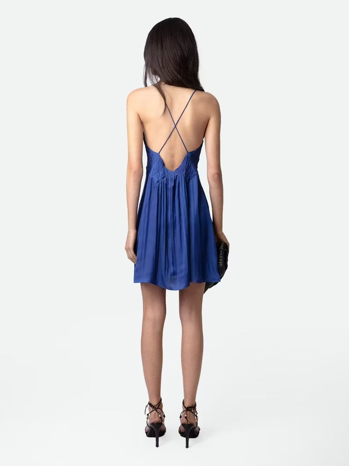 Vestido Rayonna azul