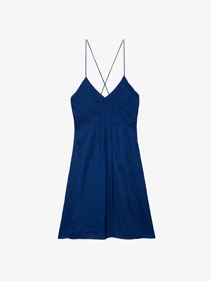 Vestido Rayonna azul