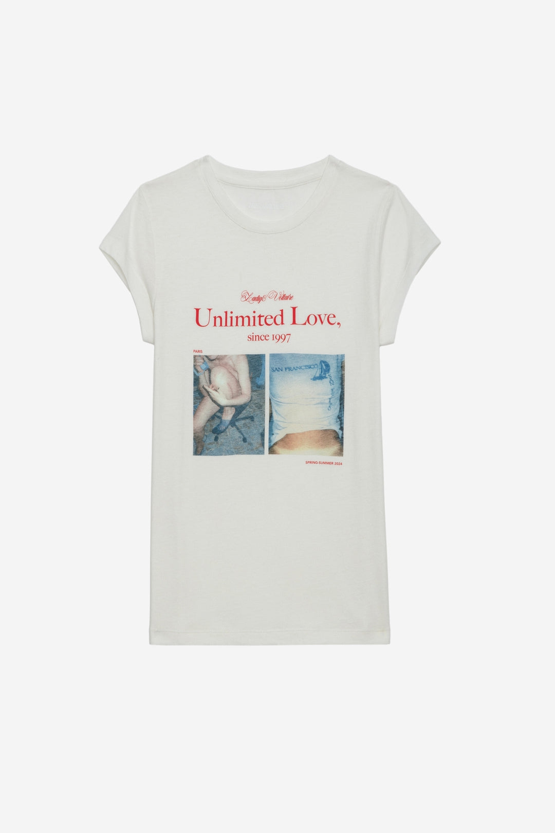 Polera Skinny Photoprint Unlimited Love