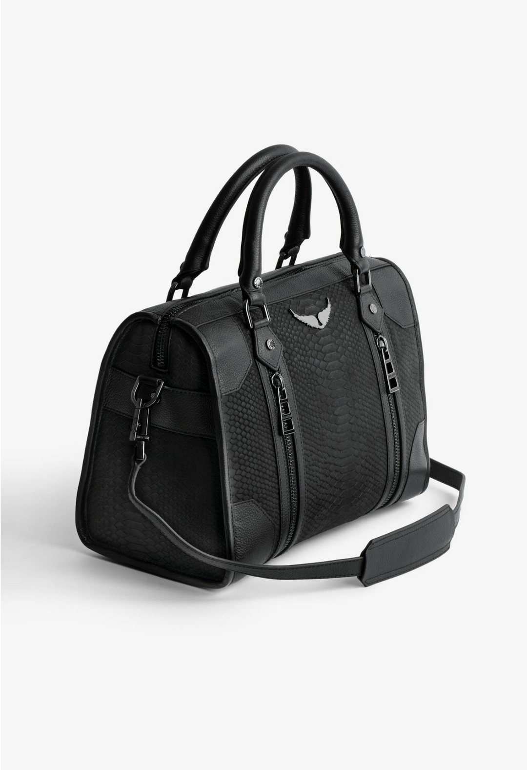 Cartera Sunny Medium Soft Savage Negro