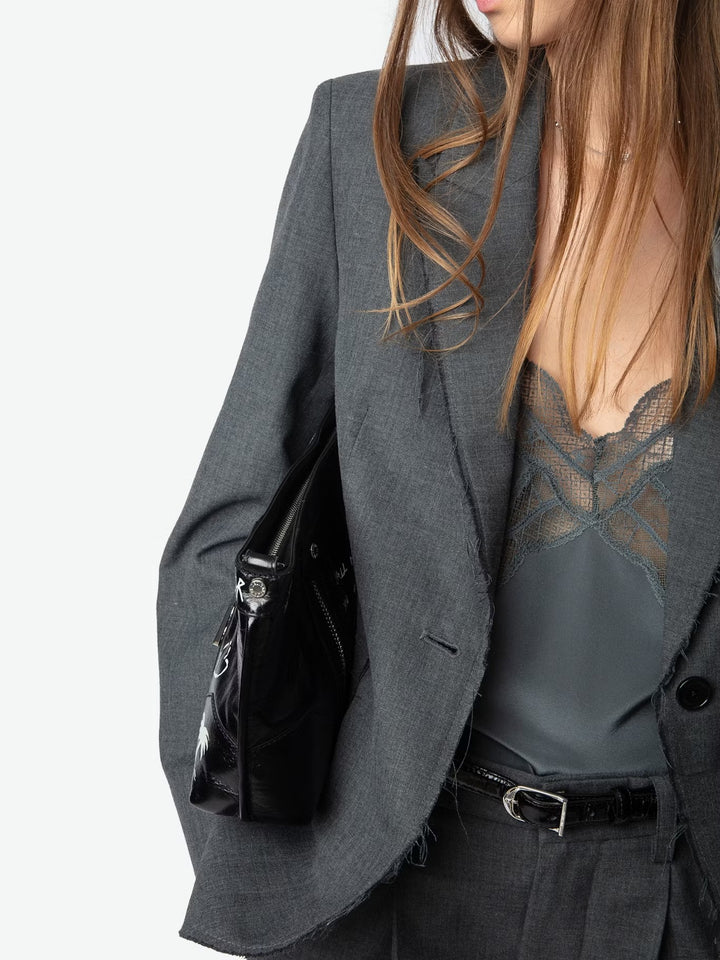 Blazer Vavy Raw Edge