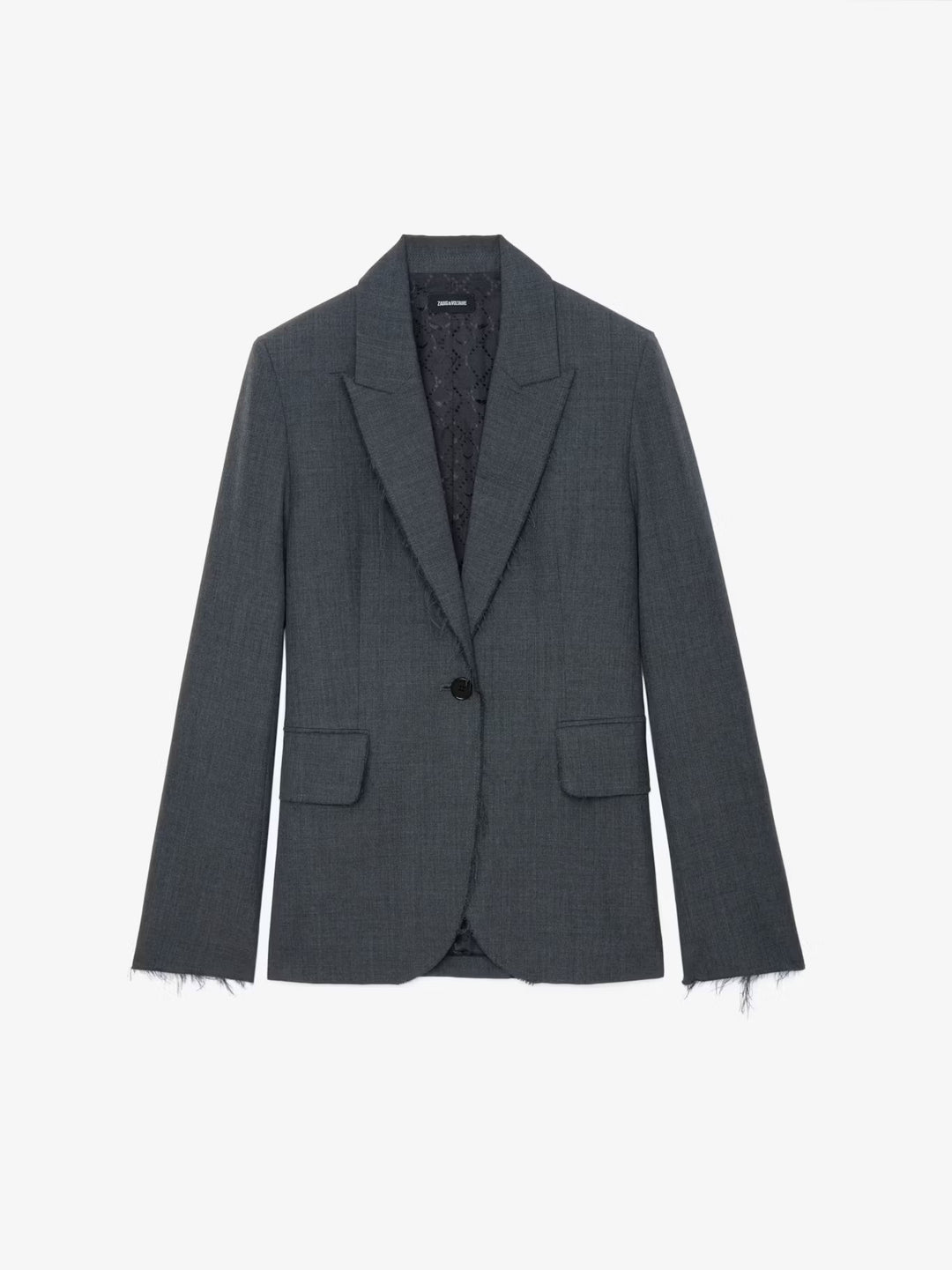 Blazer Vavy Raw Edge