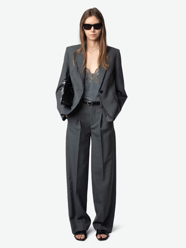 Blazer Vavy Raw Edge