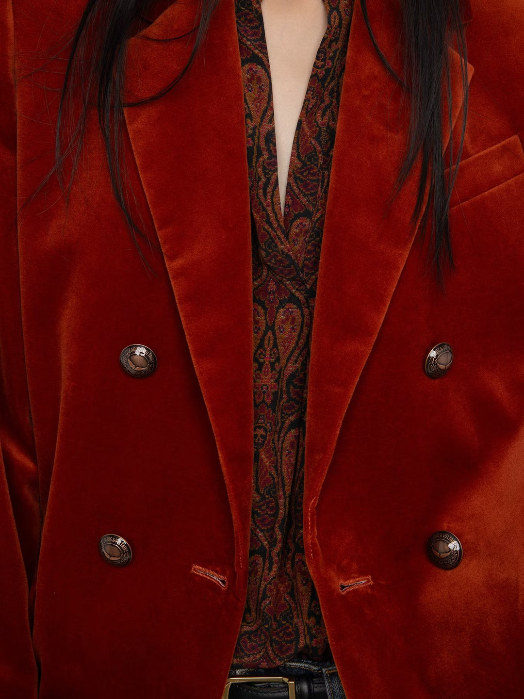 Blazer Vaska Velvet
