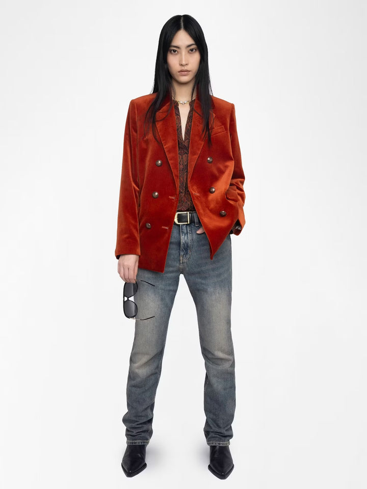 Blazer Vaska Velvet