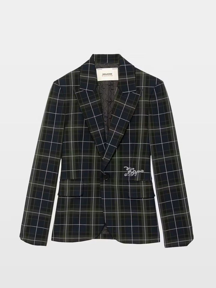 Blazer Vavy Tartan