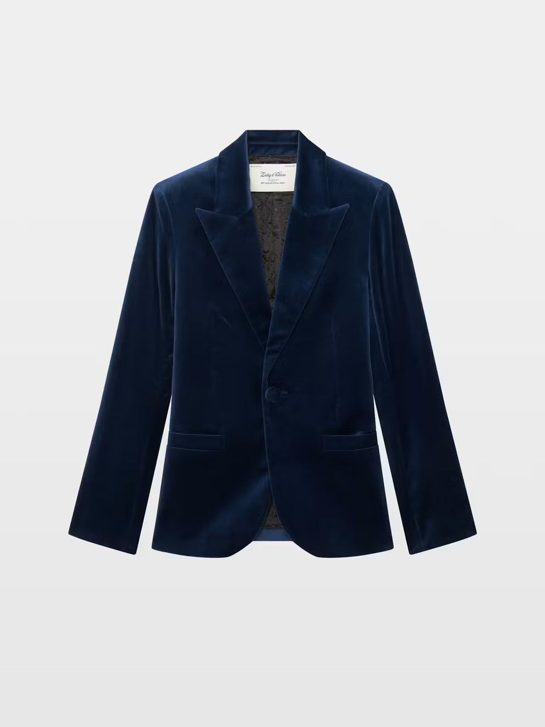 Blazer Vavy Velvet Azul
