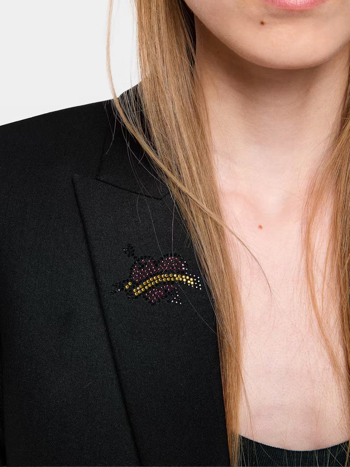 Blazer Valse Strass Multinavy